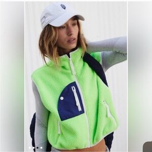 Free People Movement Hit The Slopes Vest Jacket Large